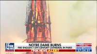 پاریس در شوک پس از آتش سوزی کلیسای نوتردام