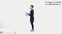 ورزش در خانه با بطری آب قسمت دوم