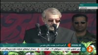 سخنان لاریجانی در مراسم رژه نیروهای مسلح در بندرعباس