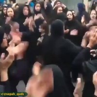 عزاداری جمعی مادران خوزستانی در سوگ شهدا