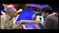 مسابقه ساندویچ خوری عمو فیتیله وعلی ضیا روی آنتن زنده