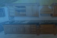 اشنایی با کابینت تمام چوب