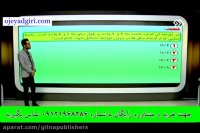 ریاضی-مهندس شاهانی-کنکور آسان است