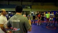 تمرین تیم ملی کشتی آزاد (96/10/19)