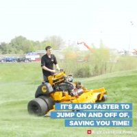 یک چمن زن حرفه ای!