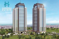 برج مسکونی زیبا و مدرن در بخش آسیایی استانبول