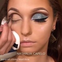 آرایش کامل چشم و لب