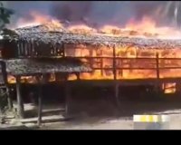 حمله بودایی‌های افراطی به مراسم مسلمانان میانمار