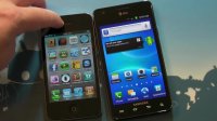 AT&T Galaxy S II versus the iPhone 4