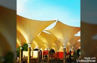 سقف پایانه تاکسیرانی_سایبان محوطه