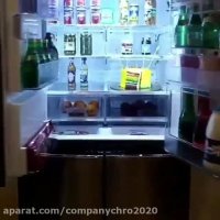 ساید بای ساید 34 فوت ال جی