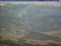 گودال آتش در یلوستون