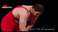 ضربه فنی حریف ترک توسط قاسمی؛ 125 کیلوگرم