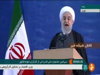 سخنرانی روحانی در مراسم بزرگداشت روز کارگر