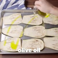 رول بادمجان با پنیر