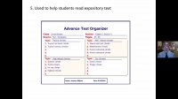 ADVANCED ORGANIZERS FOR LESSONS, LECTURES, PRE-READING
