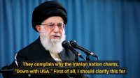 ‘Down with USA’ means down with the US ruling class: Imam Khamenei