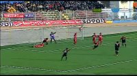 خلاصه بازی نساجی مازندران 2-1 ایران جوان بوشهر