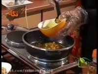 خوراک میگو با سبزیجات