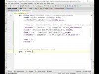آموزش برنامه نویسی اندروید (ساخت برنامه شمارشگر ) قسمت 4
