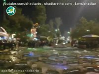 شادی هواداران پرسپولیس بعد از برد دربی استقلال پیروزی