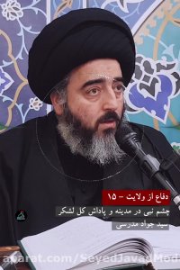 دفاع از ولایت - 15  چشم نبی در مدینه و پاداش کل لشکر