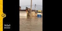باران شدید در اهواز !