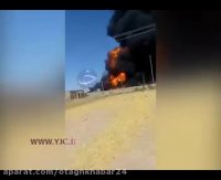 تصادف تانکر سوخت با پژو 405 در جاده مشهد - قوچان