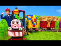 فیلم ماشین بازی کودکانه : یادگیری شغل های مختلف با قطار سخنگو