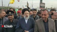 حجت‌الاسلام رئیسی در راهپیمایی اربعین