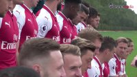 I’M ABSOLUTELY FREEZING! | Go behind the scenes at the 2017/18 Arsenal photocall