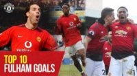 10 گل برتر منچستریونایتد در مقابل فولام