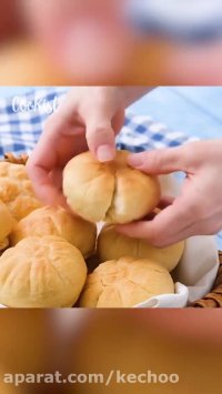 دستور پخت و طرز تهیه دو مدل نان خوشمزه
