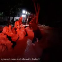 آکروبات پیتزا شف شاهرخ اولین پیتزااکروبات ایران پیتزا ایتالیایی