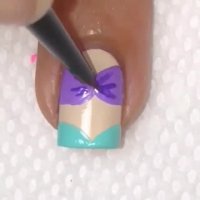 طراحی ساده ناخن