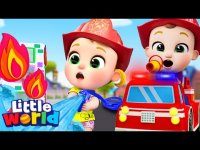 کارتون کوچولوها : ماشین آتش نشانی و آتش نشان کوچولو