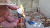 درست کردن آتیش با فویل و باتری