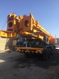 اجاره جرثقیل 160 تن سری وی جرثقیل کاشفی