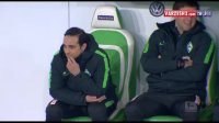 خلاصه بازی وولفسبورگ 1-2 وردربرمن