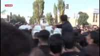 وداع با پیکر مرحوم "محمدباقر منصوری"  در اردبیل برگزار شد