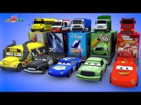 کارتون ماشین های مک کویین : تونل جادویی و یادگیری رنگ ها به انگلیسی