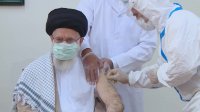 دریافت نوبت اول واکسن ایرانی کرونا توسط رهبر انقلاب