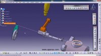 آموزش کتیا Catia - روش کار با دستور snap  در محیط مونتاژ Assembly