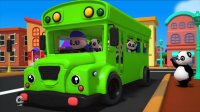 برنامه کودک پاندا کوچولو : شعر شاد چرخ های اتوبوس می چرخه و می چرخه