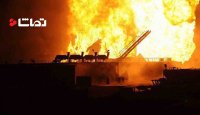 آتش‌سوزی چاه نفتی رگ سفید خاموش شد
