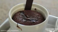 لاوا کیک شکلات داغ با ساده اما خوشمزه