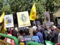 شعار جدید در راهپیمایی روز قدس!