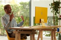  آی مک جدید شرکت اپل با طراحی مدرن و رنگ‌‌های متنوع