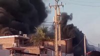 انفجار در انبار روغن و گازوئیل کوی علوی اهواز!