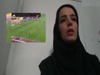 خانم گزارشگر: ویدئوی ارسالی از فاطمه قربانی